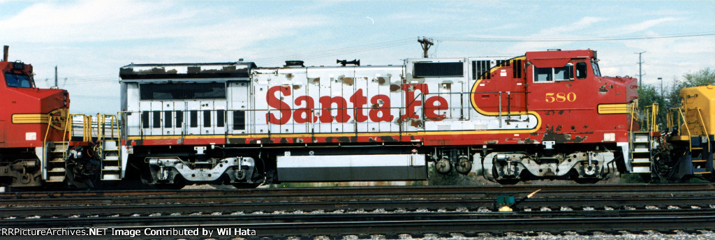 Santa Fe B40-8W 580